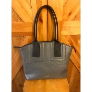 Nicole Miller Women's Handbag Outer Pocket Zip Top Closure Double Handle